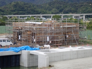 楠河西地区排水機場建屋新築工事.JPG